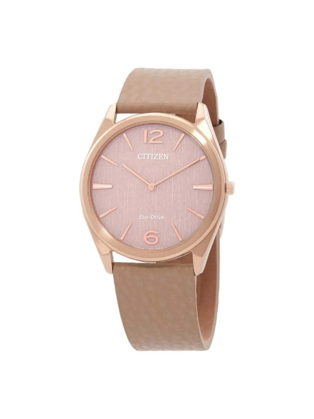 NWT Citizen Suratto Eco-Drive Pink Dial Unisex Watch